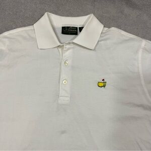 Masters White Polo Shirt
